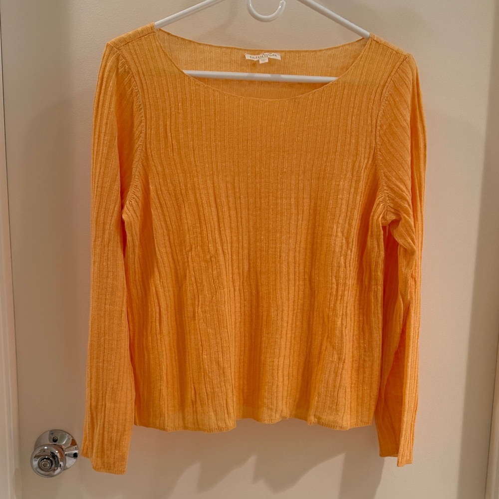 eileen fisher petite large sweater